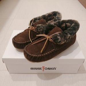 Suede Minnetonka Slippers